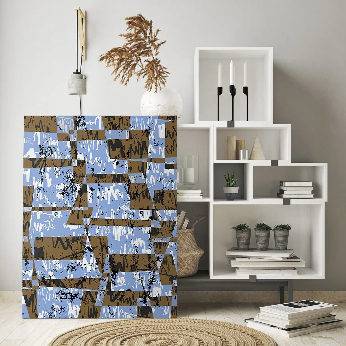 Glass picture - No Folklore Cutout - 50x70 cm