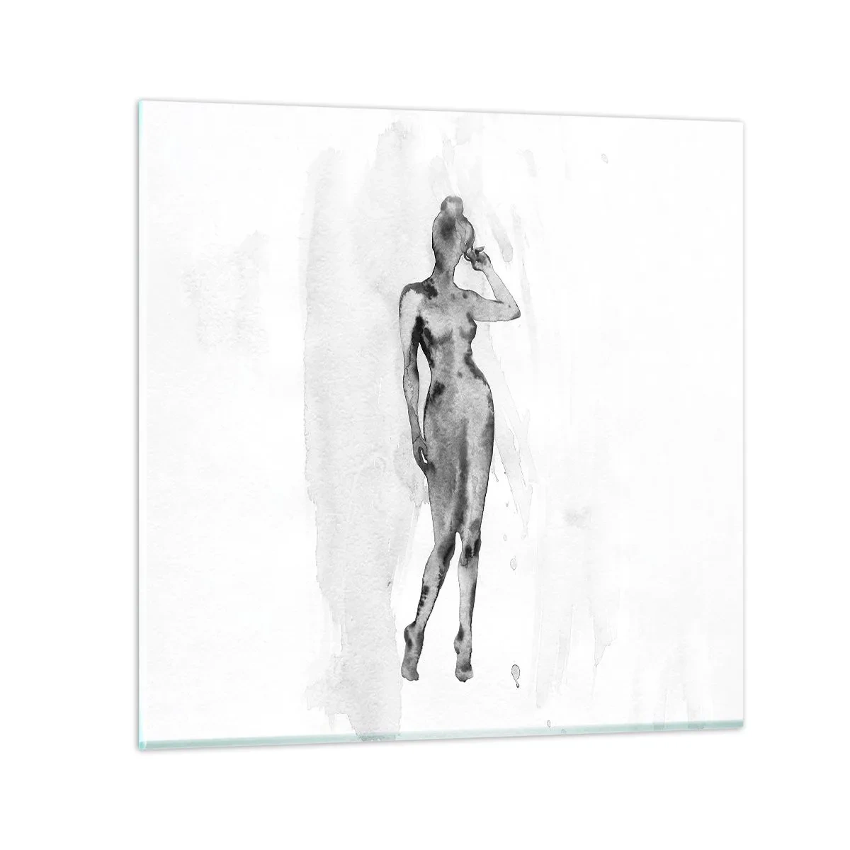 Glass picture - Study of Ideal of Feminity - 70x70 cm
