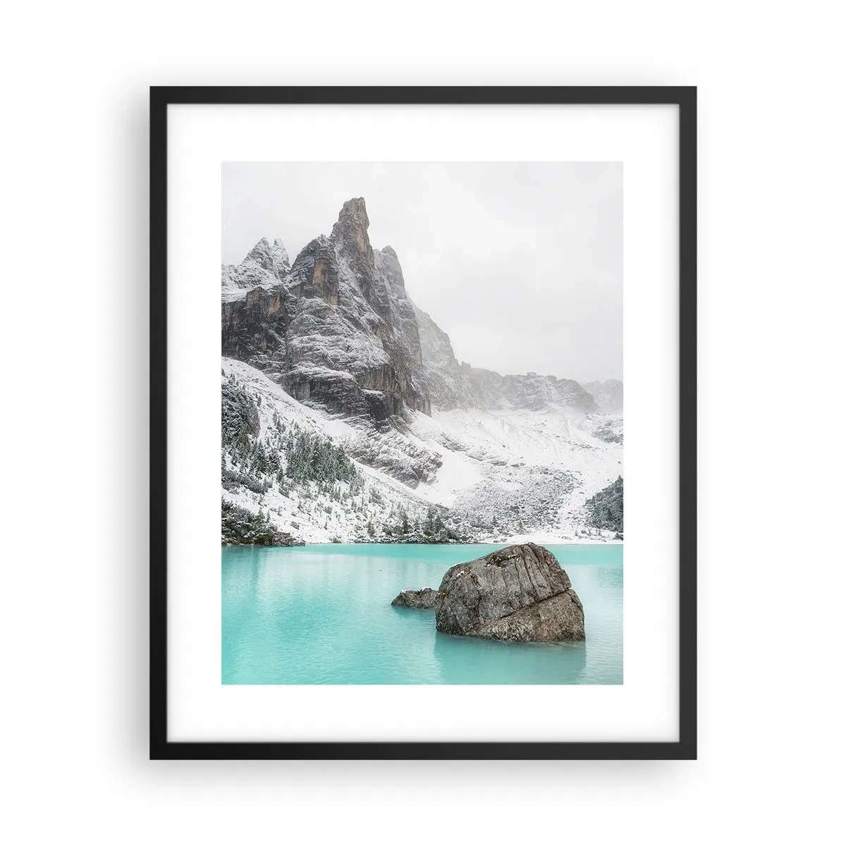 Poster in black frame - On Guard - 40x50 cm