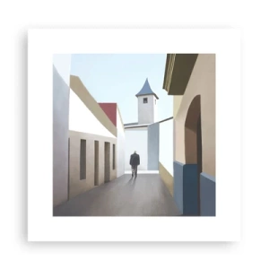 Poster - Sunny Walk - 30x30 cm