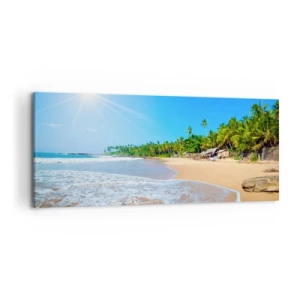 Canvas picture - Exotic Place for You - 120x50 cm