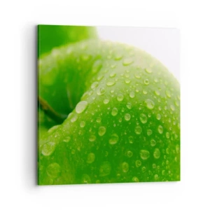 Canvas picture - Green, Cool Freshenss - 70x70 cm