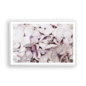 Poster in white frmae - In the Flood of Flowers - 91x61 cm