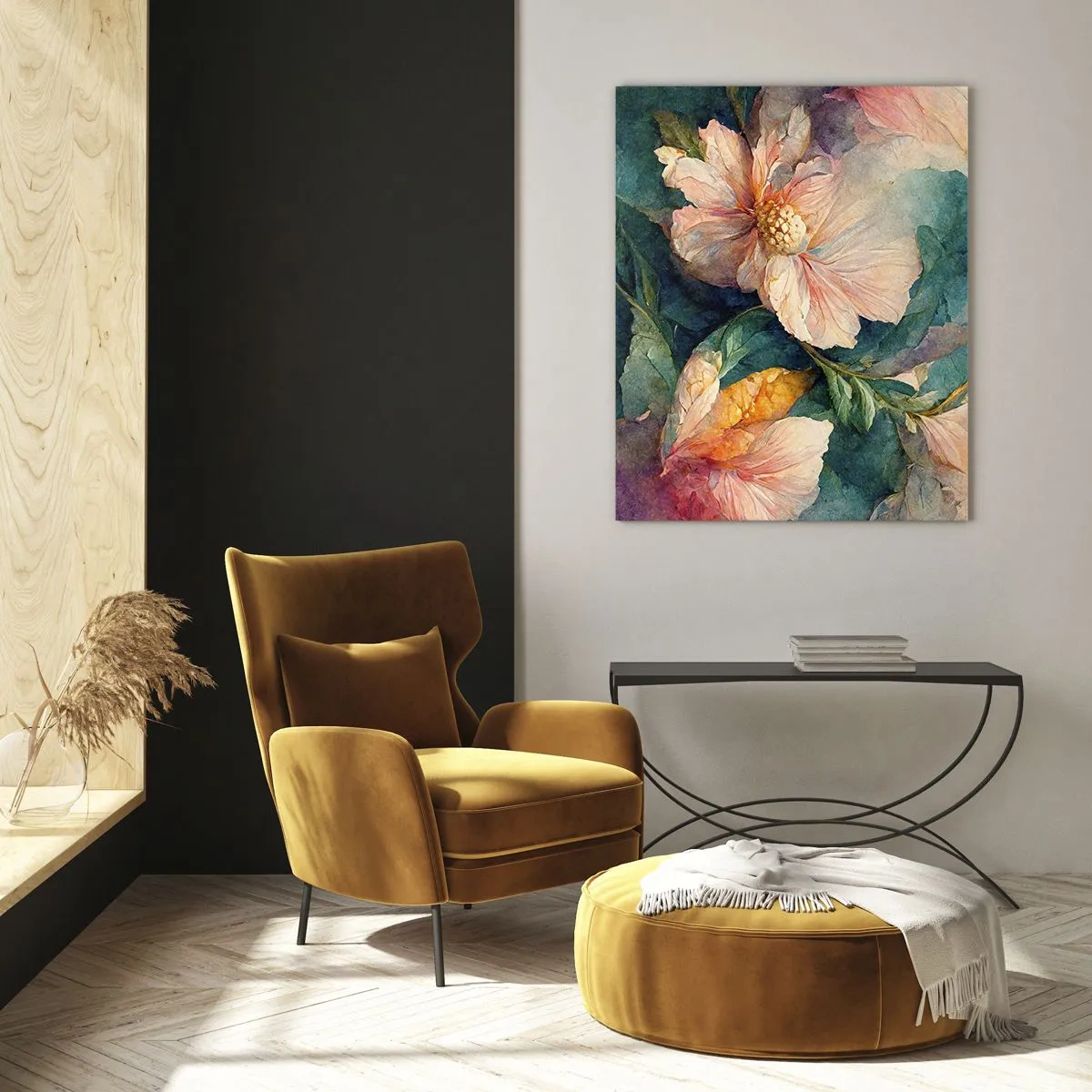 Glass picture - Sheer Subtelty - 50x70 cm