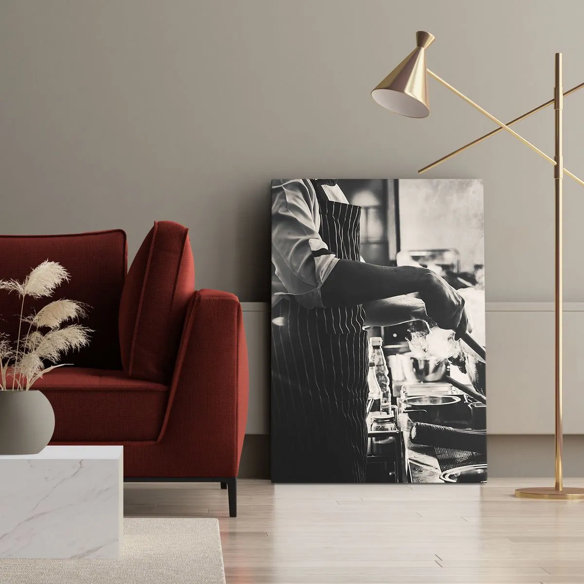 Canvas picture - Alchemy of Flavours - 80x120 cm