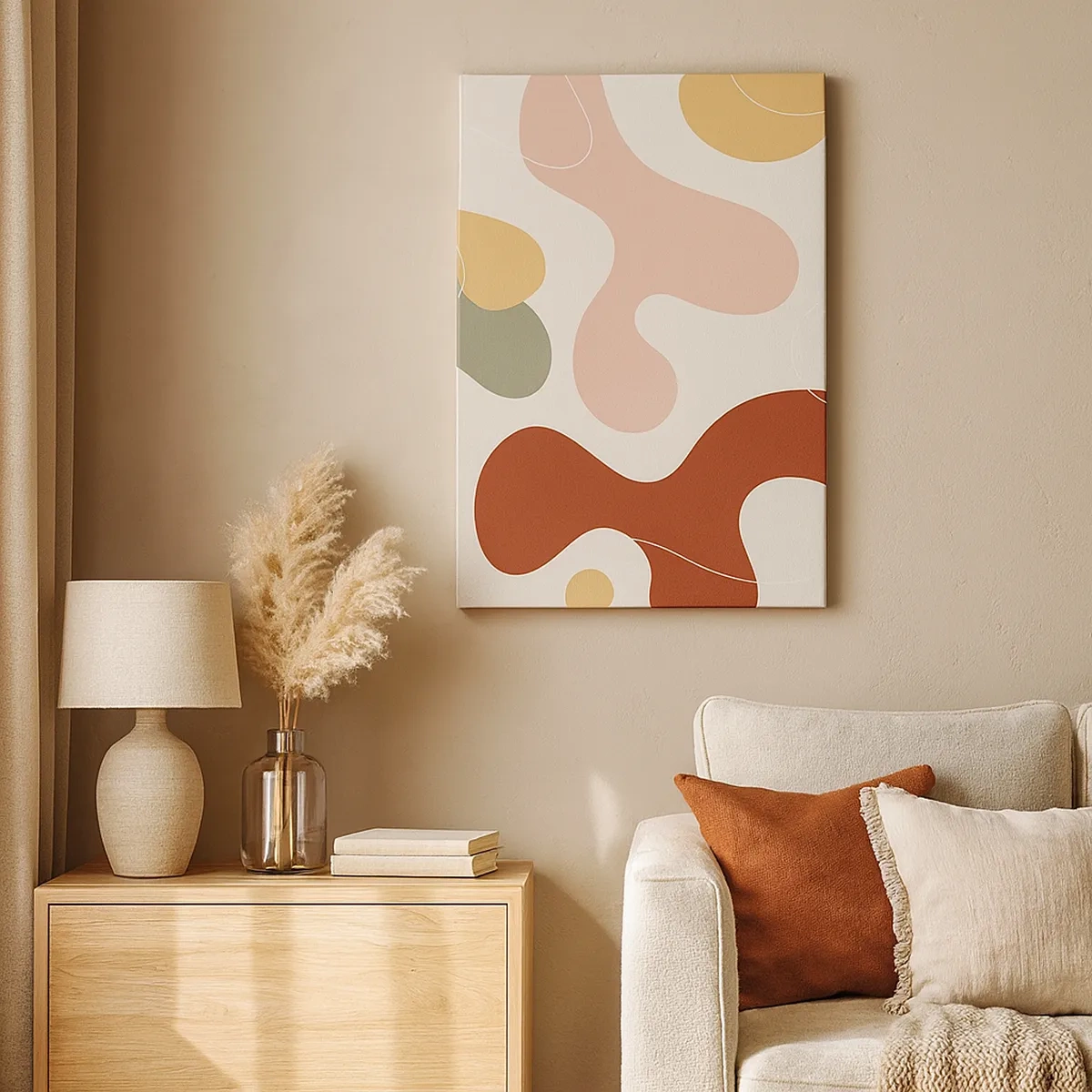 Canvas picture - Doodles - 50x70 cm