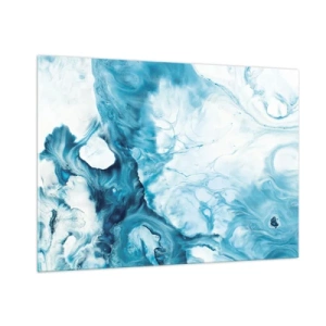 Glass picture - Concert of Blue - 100x70 cm