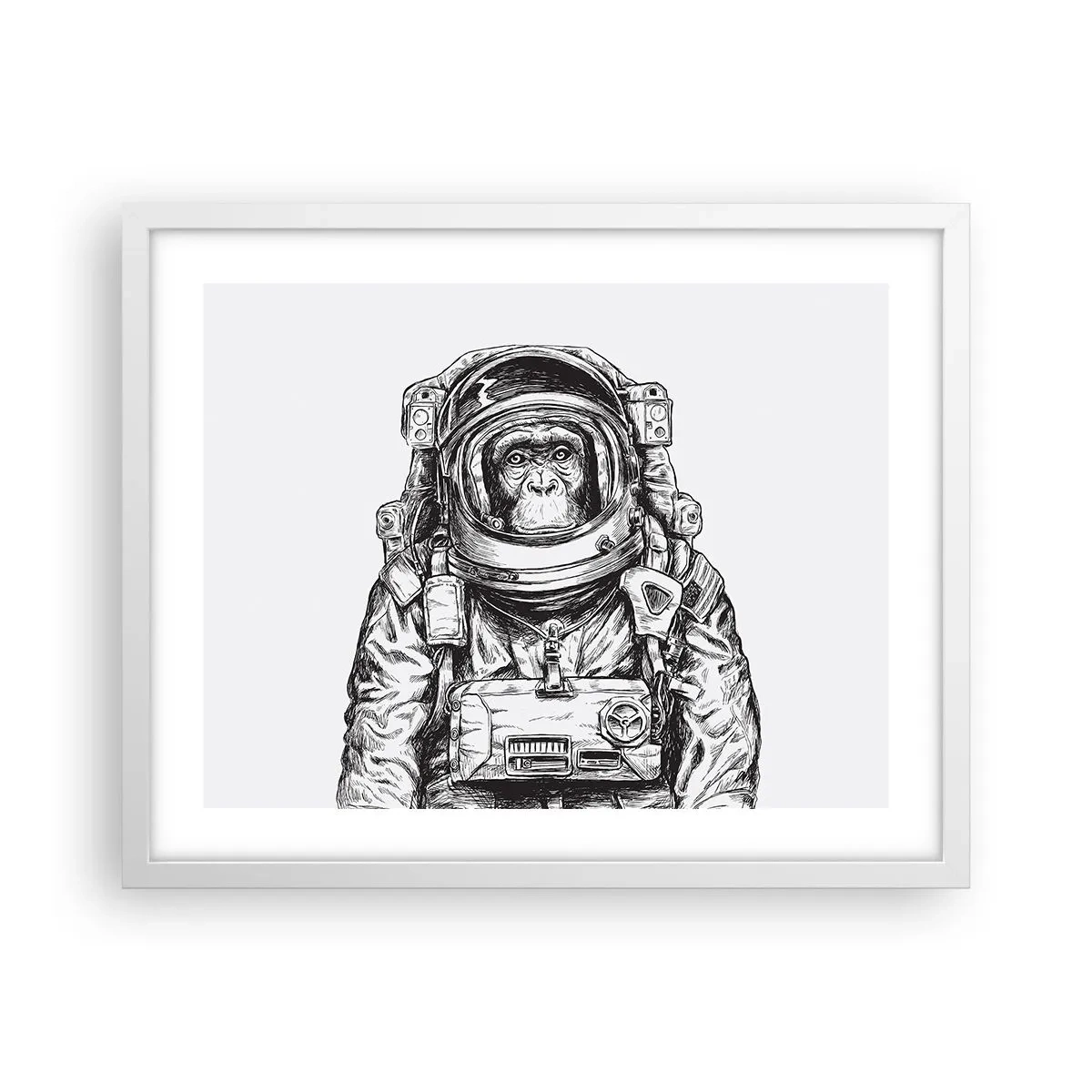 Poster in white frmae - Alternative Revolution - 50x40 cm
