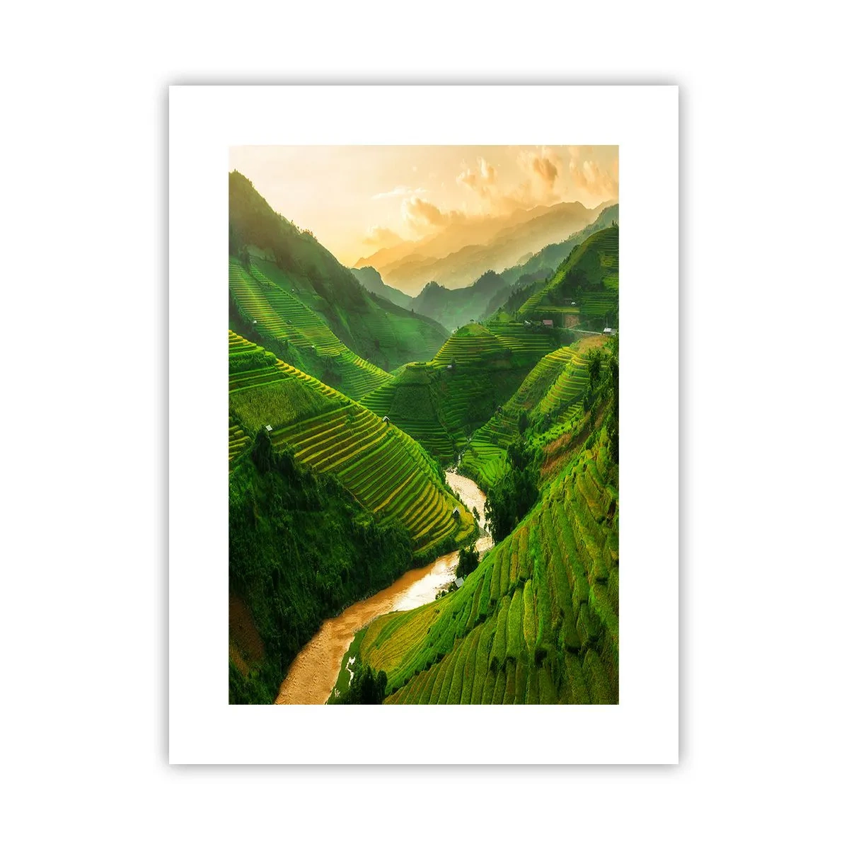 Poster - Vietnamese Valley - 30x40 cm