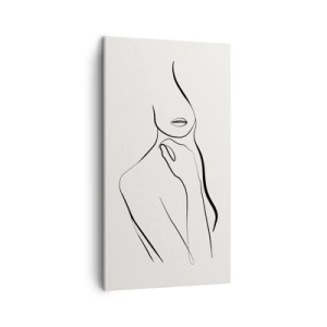 Canvas picture - Wave of Melancholy - 45x80 cm