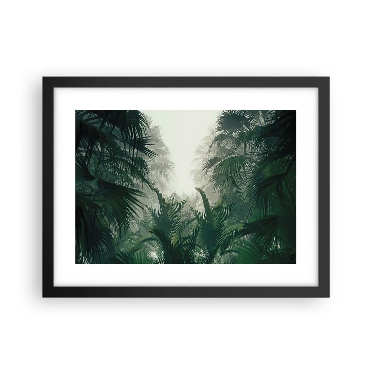 Poster in black frame - Tropical Secret - 40x30 cm