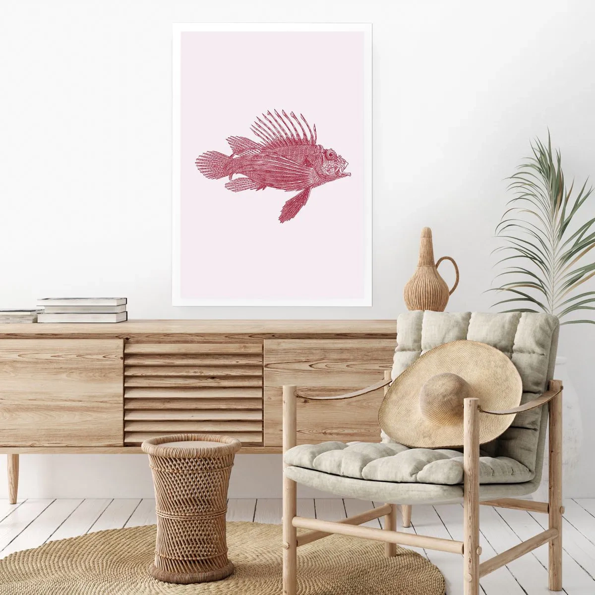 Poster - Dweller of Exotic Waters - 40x50 cm