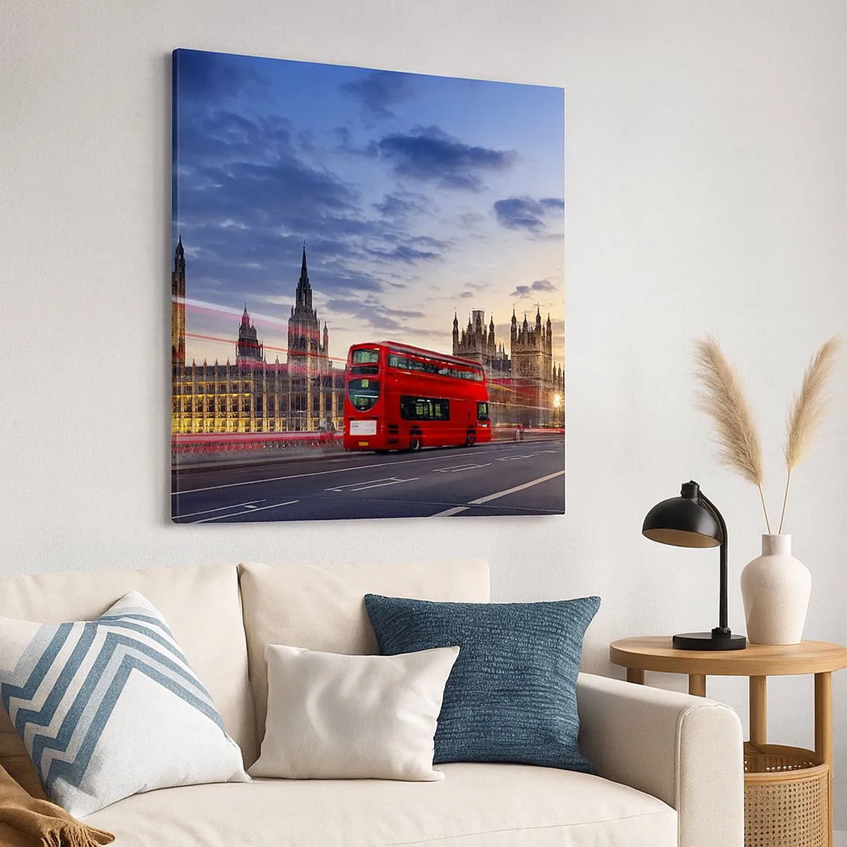 Canvas picture - Characteristic Landmarks - 30x30 cm