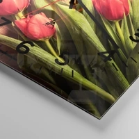 Clock face with numbers