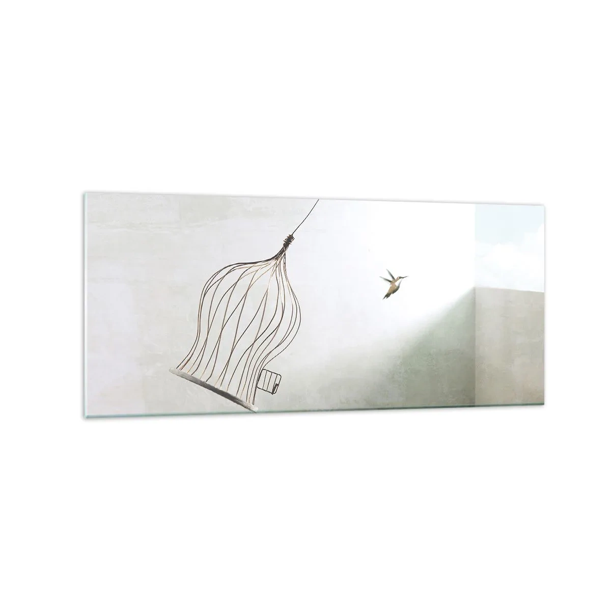 Glass picture - In His Element - 120x50 cm
