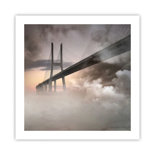 Poster - By the River that Doesn't Exist - 50x50 cm