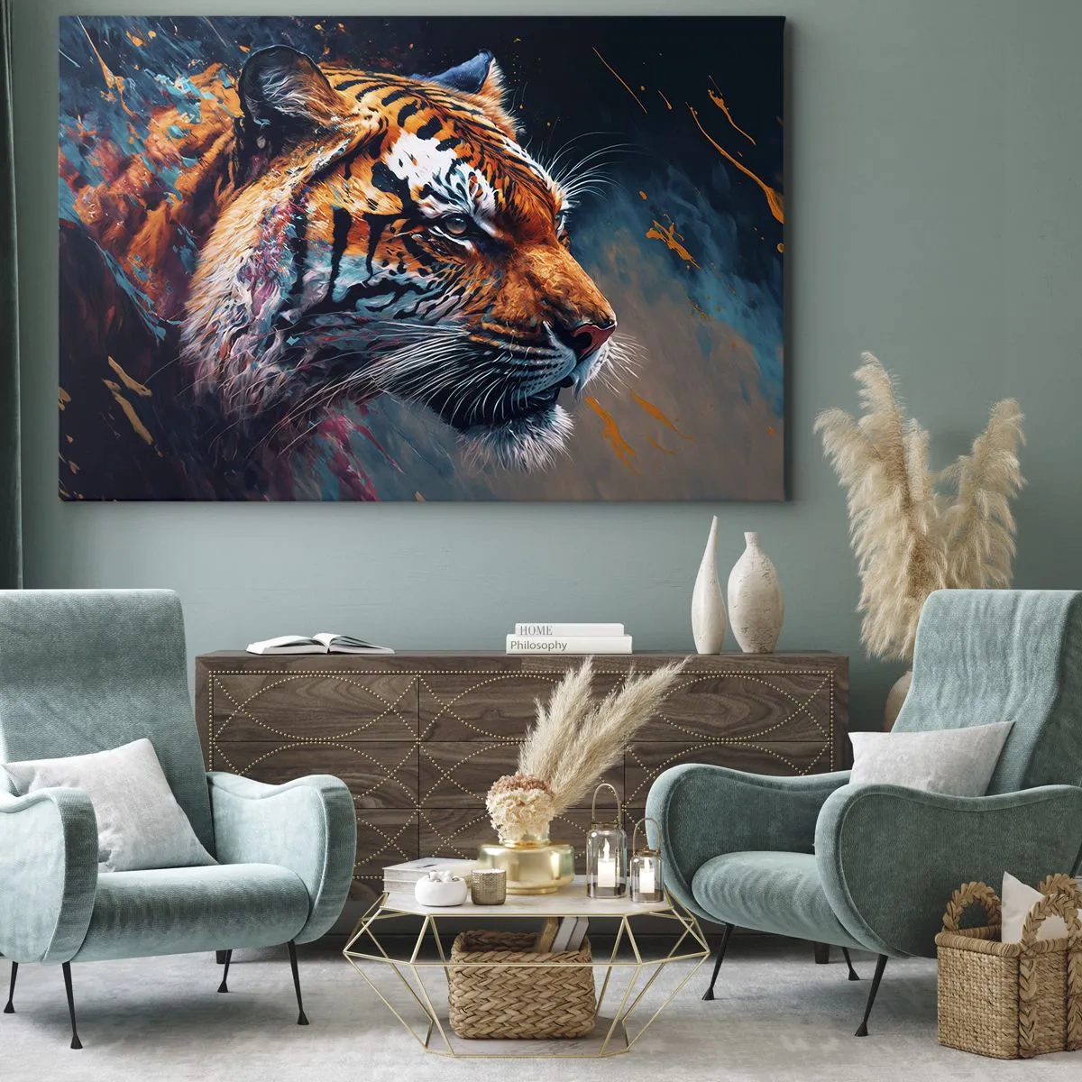 Canvas picture - Wild Beauty - 100x70 cm
