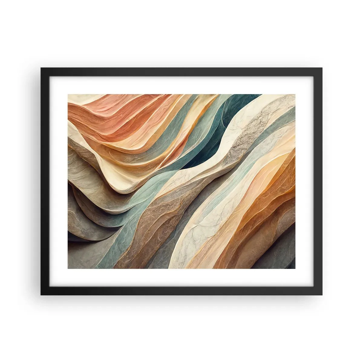 Poster in black frame - Moment Before Change - 50x40 cm