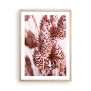 Poster in light oak frame - Seemingly Inconspicuos - 50x70 cm