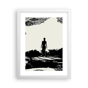 Poster in white frmae - New Look - 30x40 cm