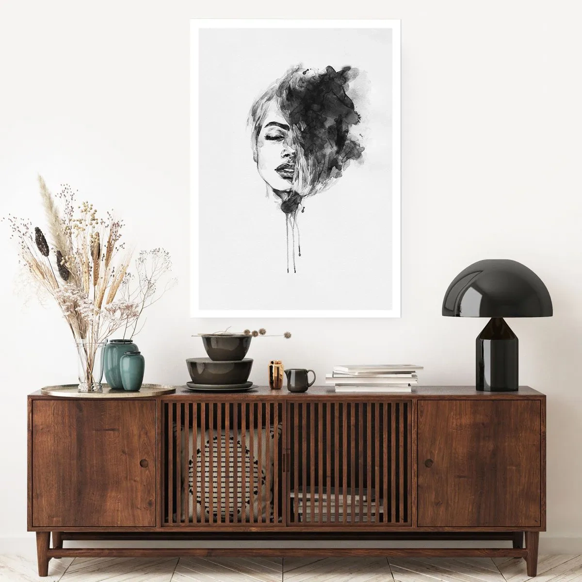 Poster - What Does a Girl Dream about? - 30x40 cm