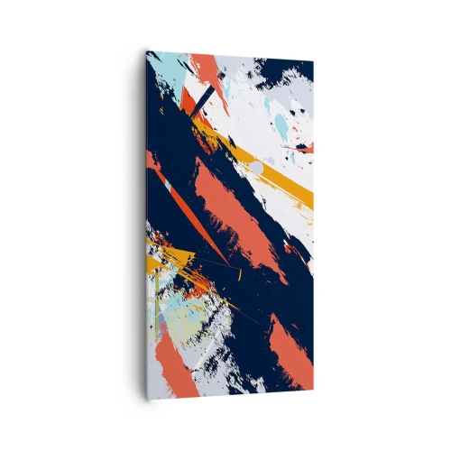 Canvas picture - Dynamic Composition - 65x120 cm