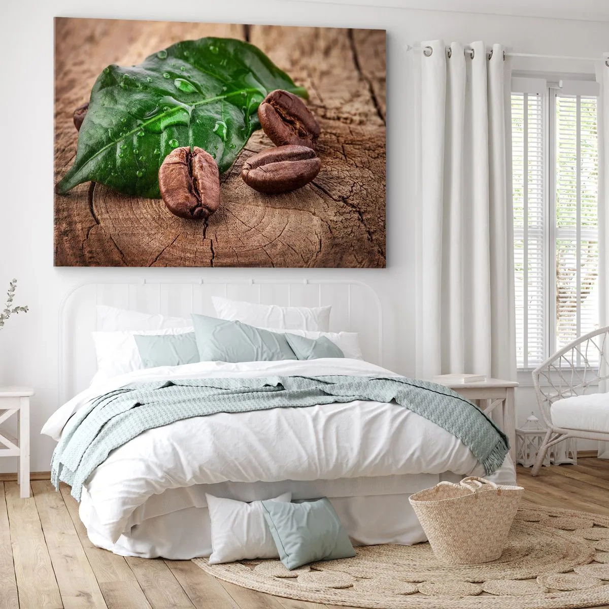 Canvas picture - Really Black - 100x70 cm
