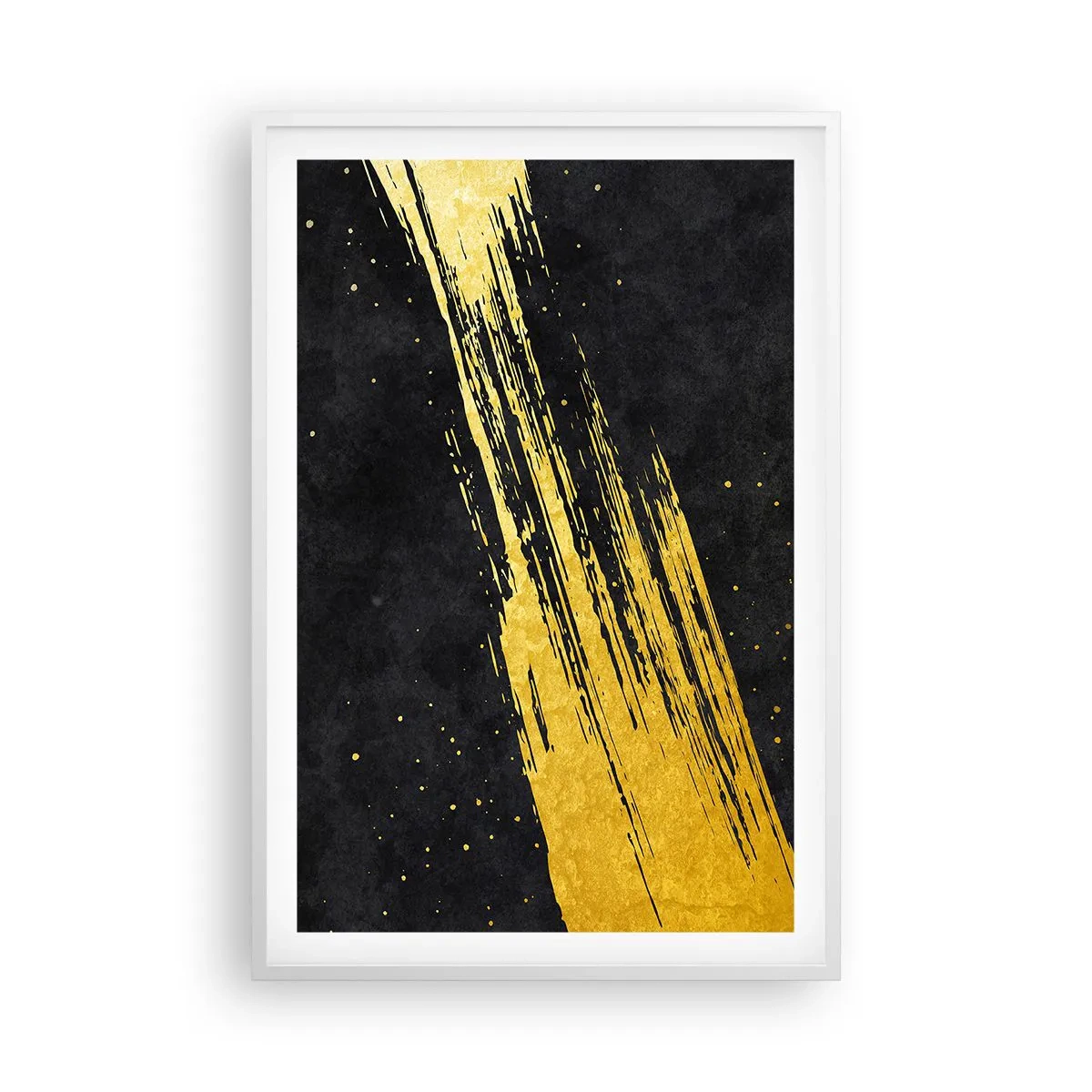 Poster in white frmae - Jump to the Outer Space - 61x91 cm