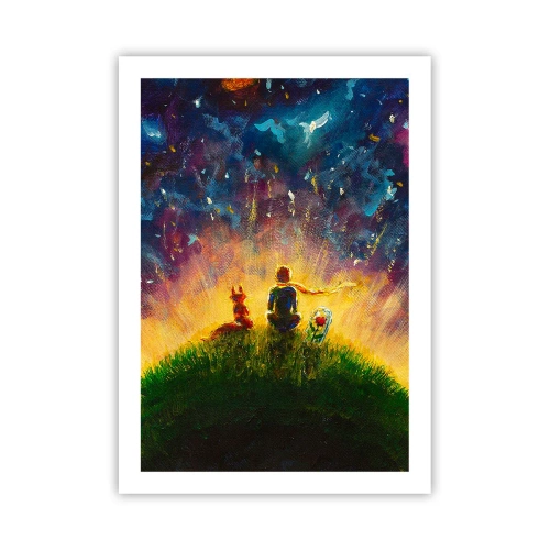 Poster - Love and Friendship - Whole World - 50x70 cm