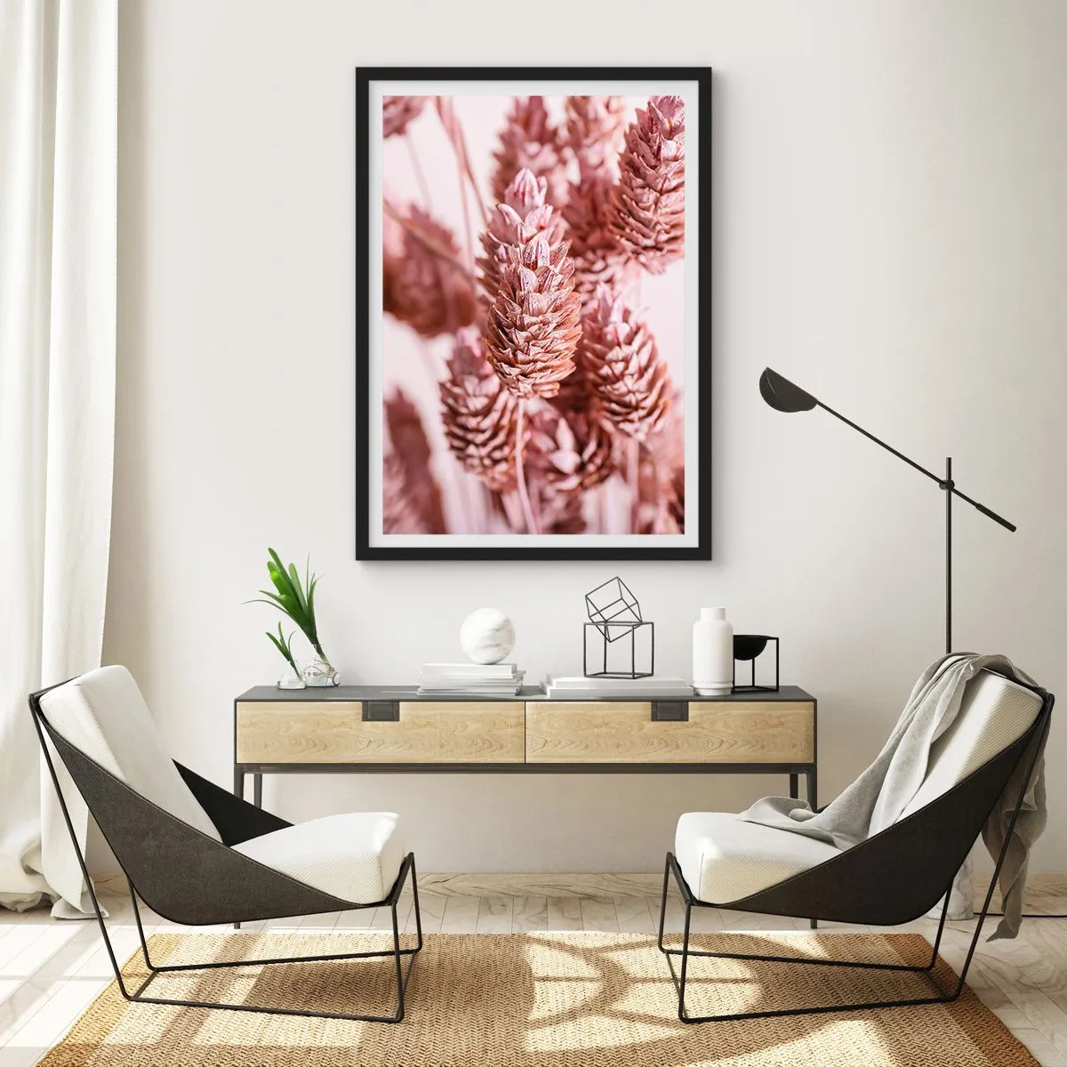 Poster in black frame - Seemingly Inconspicuos - 30x40 cm