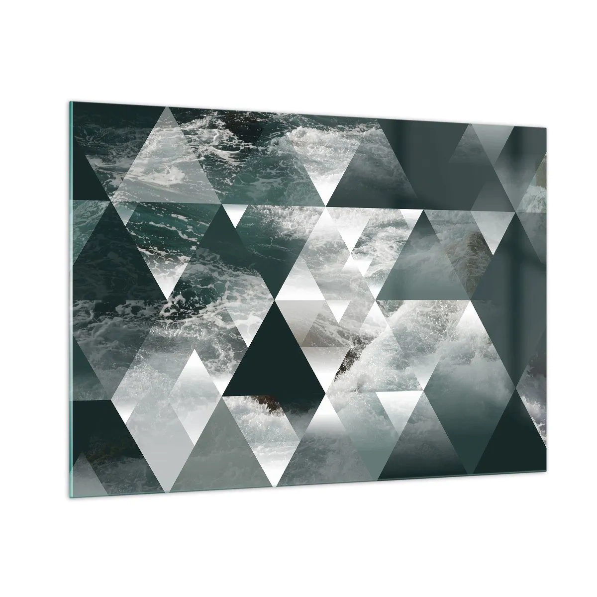 Glass picture - Crystal Perspective - 100x70 cm