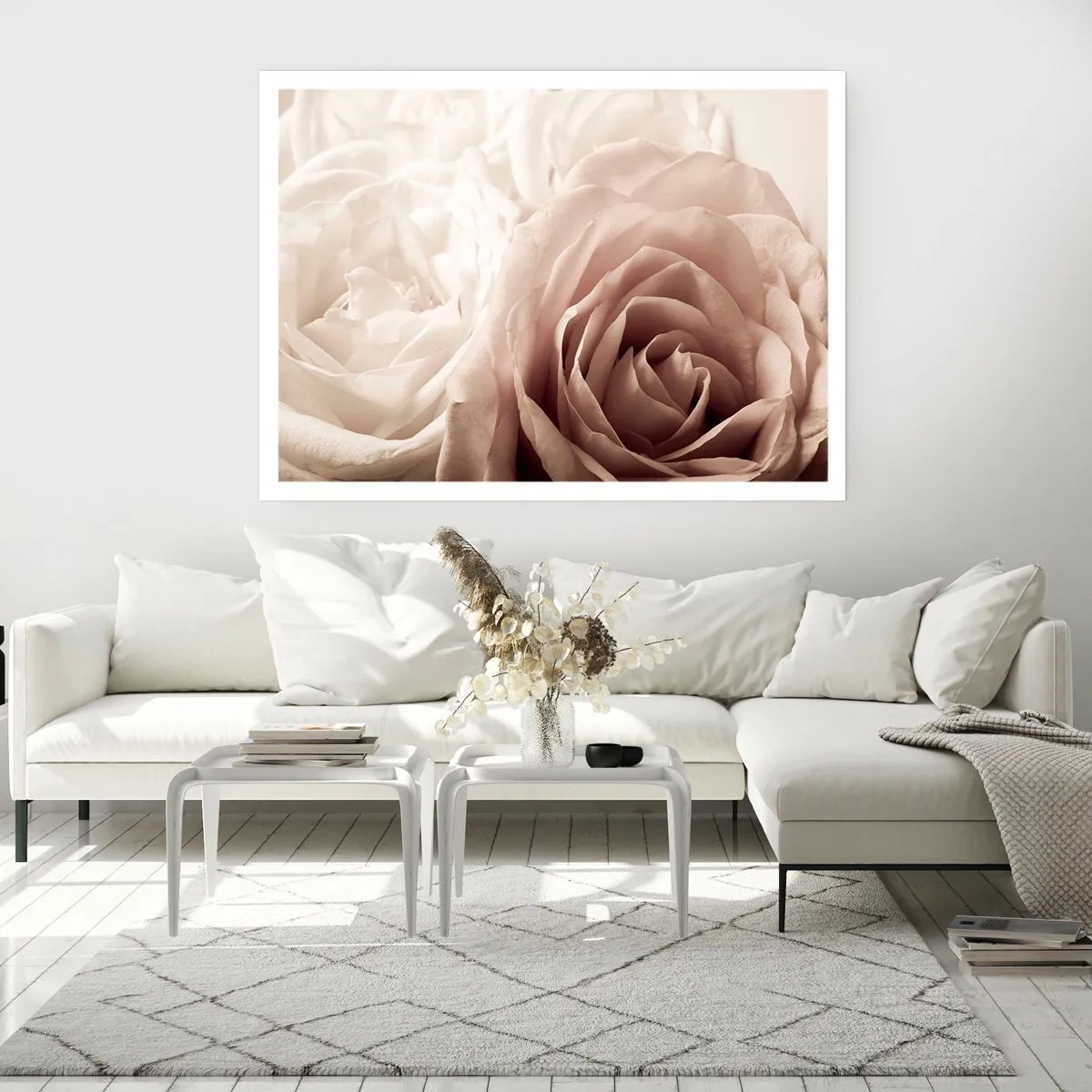 Poster - In the Heart of a Rose - 100x70 cm