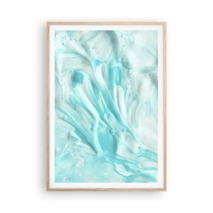 Poster in light oak frame - Together Forever - 70x100 cm