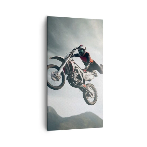 Canvas picture - No Risk, No Fun - 55x100 cm