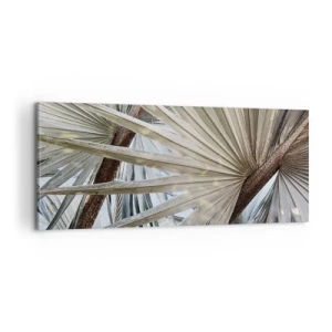 Canvas picture - Fans in tropics - 100x40 cm