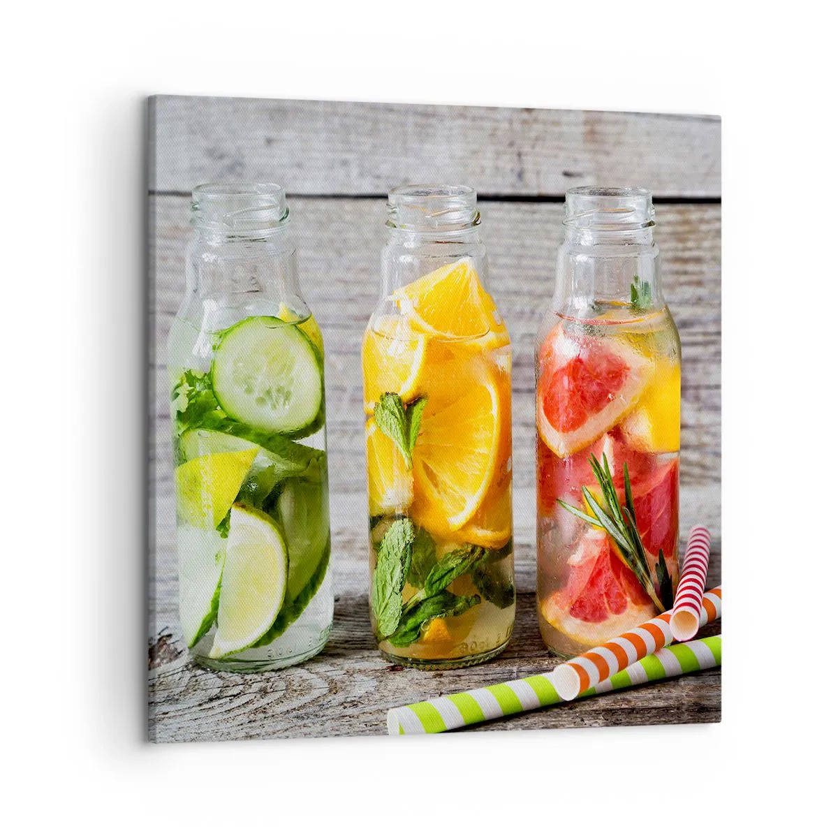 Canvas picture - Healthy by Nature - 50x50 cm