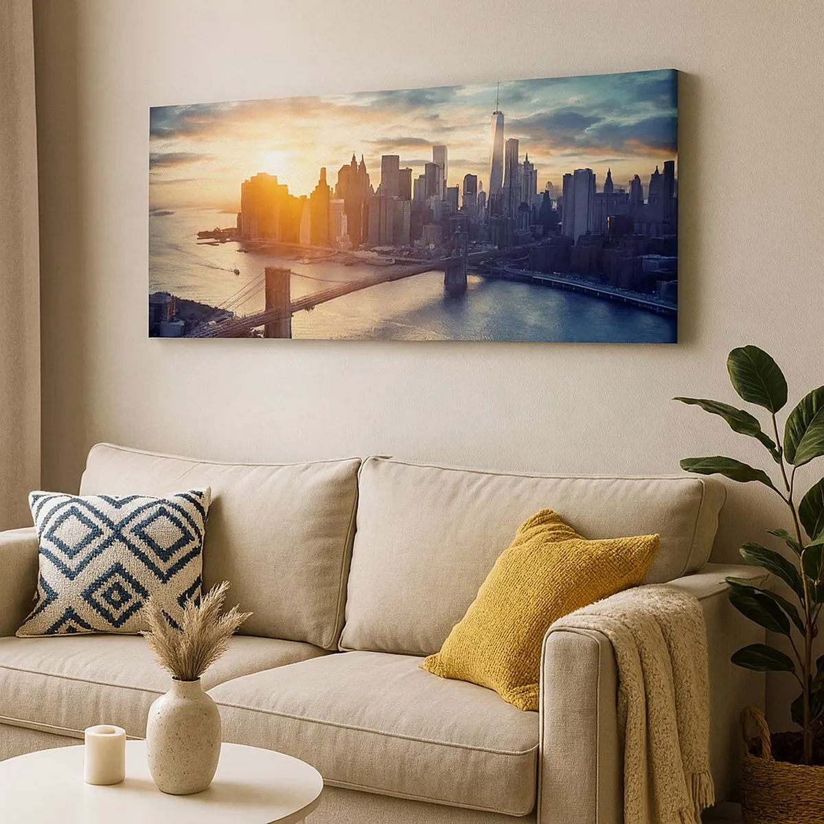 Canvas picture - Monument to the Culture of the West - 100x40 cm