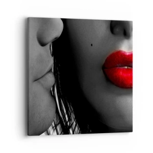 Canvas picture - Face by Face - 40x40 cm