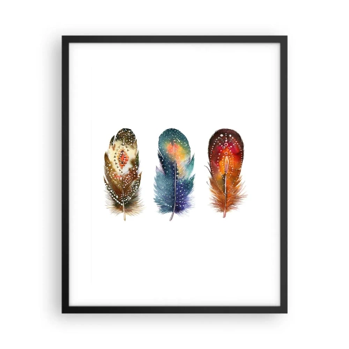 Poster in black frame - Rituals, Customs, Secrets - 40x50 cm