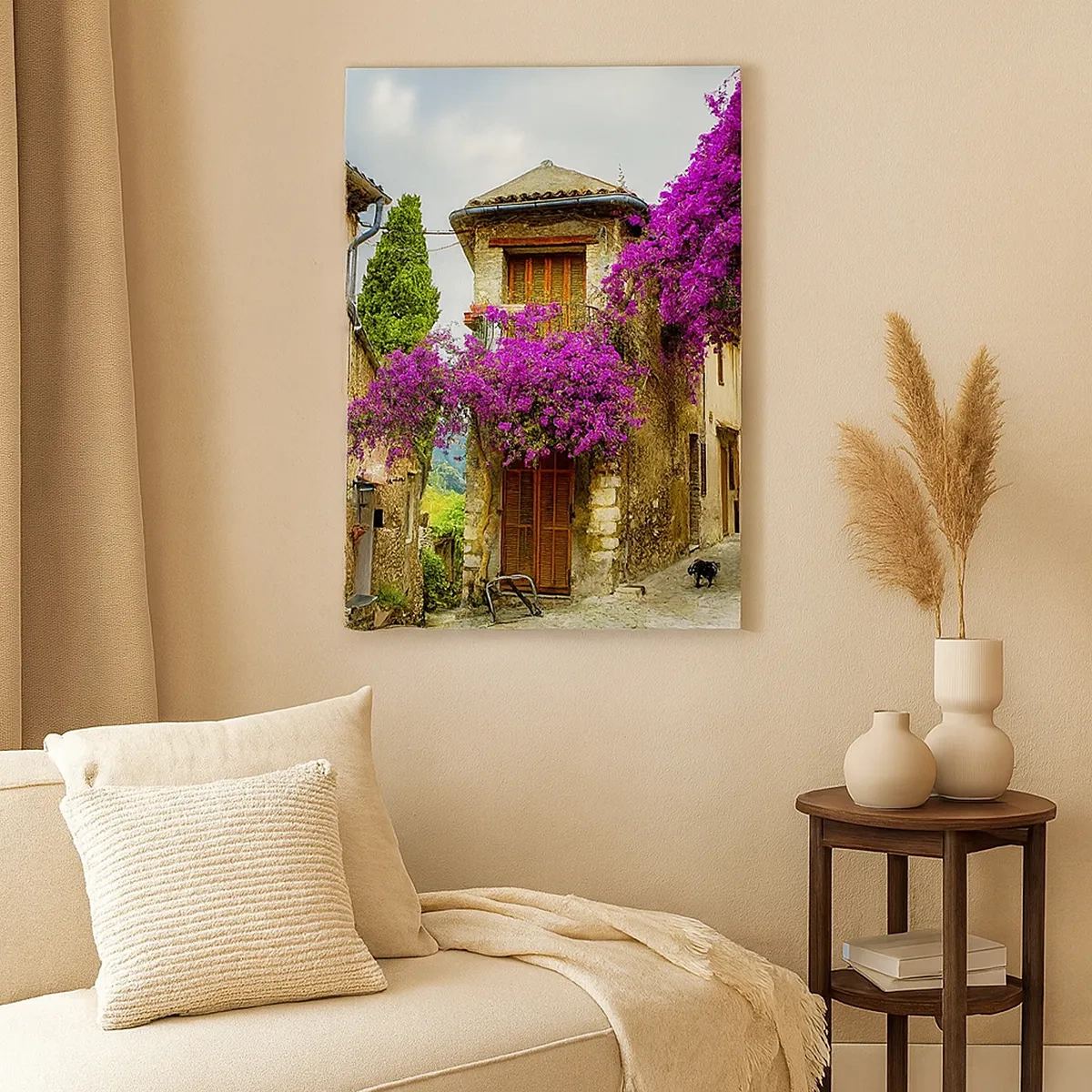 Canvas picture - Under a Flowery Canopy - 50x70 cm