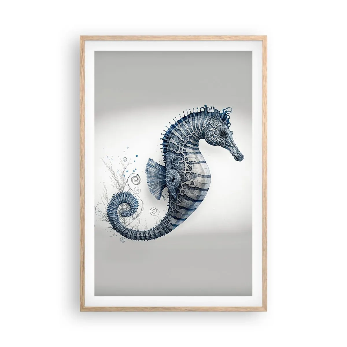 Poster in light oak frame - Subtle Joke of Nature - 61x91 cm