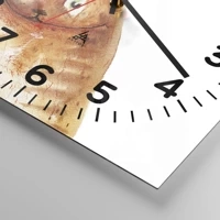Clock face with numbers