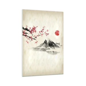 Glass picture - Love Japan - 70x100 cm