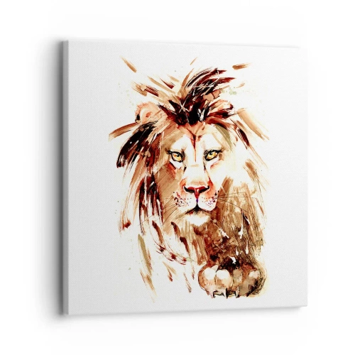 Canvas picture - Strength and Dignity - 30x30 cm