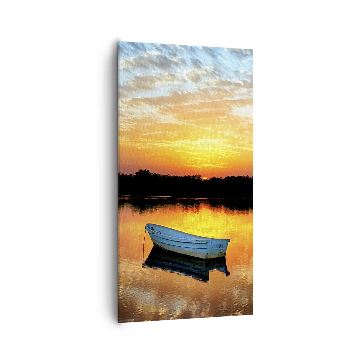 Canvas picture - Look, Listen, Meditate - 65x120 cm