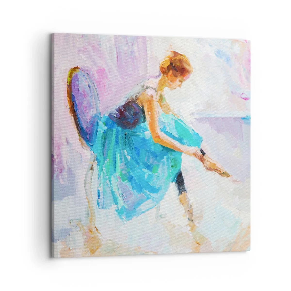 Canvas picture - Unspeakable Grace, Subtle Charm - 50x50 cm