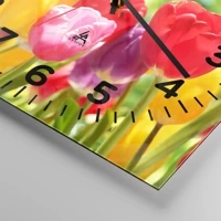 Clock face with numbers