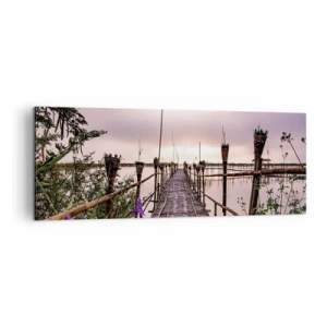 Canvas picture - Peace and Quiet of Asia - 140x50 cm