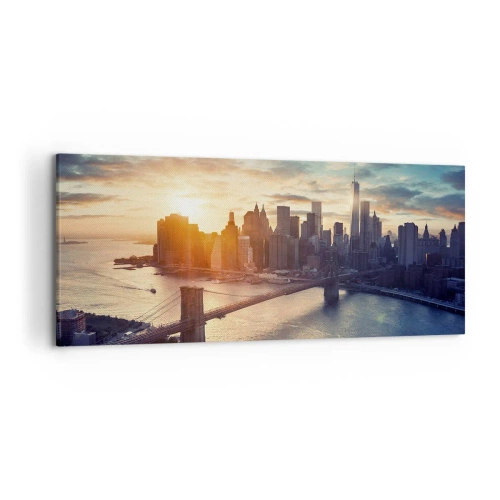 Canvas picture - Monument to the Culture of the West - 120x50 cm