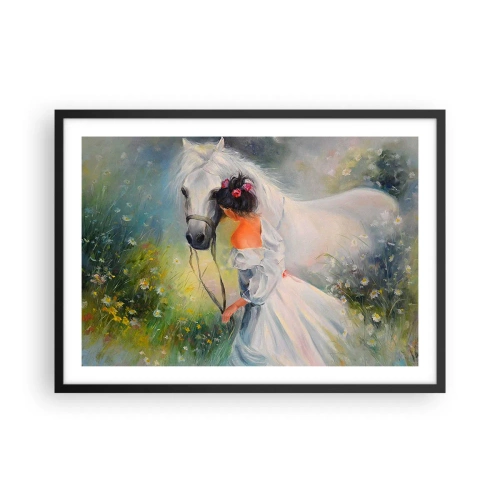 Poster in black frame - Like from a Beautiful Dream - 70x50 cm